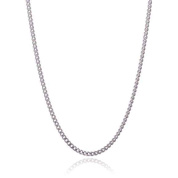 ⚜️𝟯𝟬%𝗢𝗙𝗙 𝗯𝘂𝗻𝗱𝗹𝗲𝘀 𝟯+⚜️ NEW Thin Curb Chain Stainless Steel Necklace - Picture 8 of 11